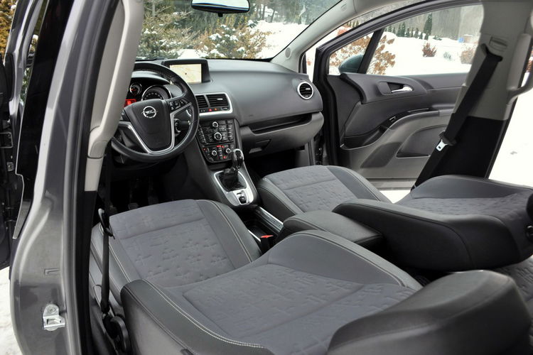 Opel Meriva 1.4T(140KM) 84tyś.km Lift Led Duża Navi Skóry 2xParkt I Wł Alu16"ASO zdjęcie 27