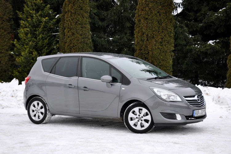 Opel Meriva 1.4T(140KM) 84tyś.km Lift Led Duża Navi Skóry 2xParkt I Wł Alu16"ASO zdjęcie 4