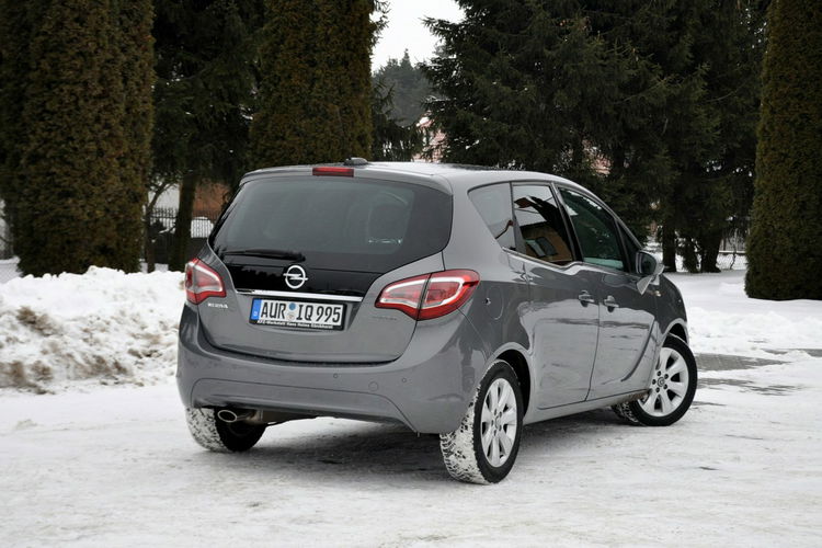 Opel Meriva 1.4T(140KM) 84tyś.km Lift Led Duża Navi Skóry 2xParkt I Wł Alu16"ASO zdjęcie 6