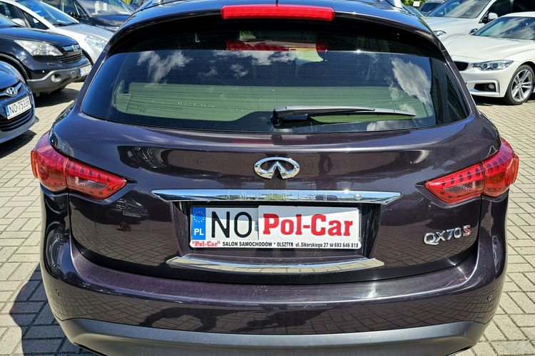 Infiniti QX70 Pierwszy właścicel, skóra, kamera 360, grzane fotele, serwis, 4awd zdjęcie 7