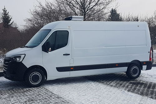 Renault Master L3H2 CHŁODNIA AGREGAT 2 KOMORY MATERAC IZOTERMA GRZANIE WEBASTO KLIMA