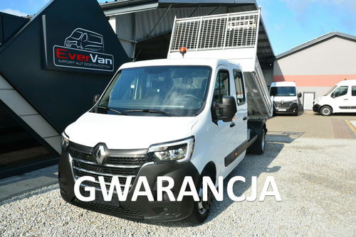Renault Master wywrotka lift 6 osobowa brygadówka doka bliźniak