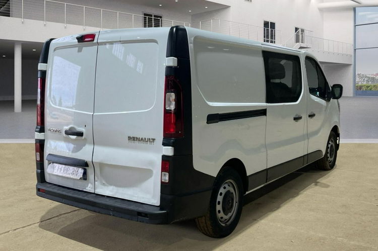 Renault Trafic long L2H1 brygadówka 7-osobowy 2.0 150KM pełna opcja 2-stronne drzwi zdjęcie 3
