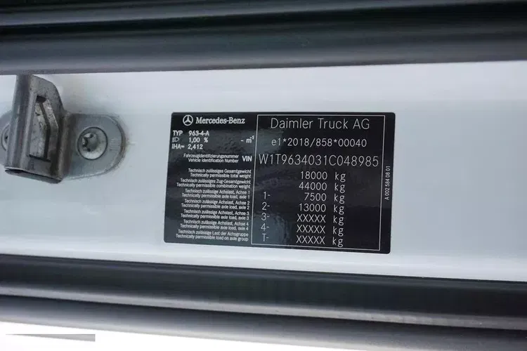 Mercedes ACTROS L / 1851 / E 6 / MP 5 / I – COOL / GIGA SPACE zdjęcie 11