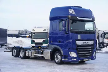 DAF XF / 480 / ACC / EURO 6 / SSC / MEGA / BDF / 7.82 M / RETARDER / OŚ SKRĘTNA
