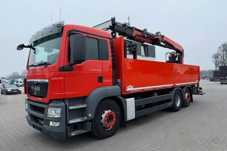 MAN TGS 26.400, , HDS PALFINGER PK18001L zdjęcie 4