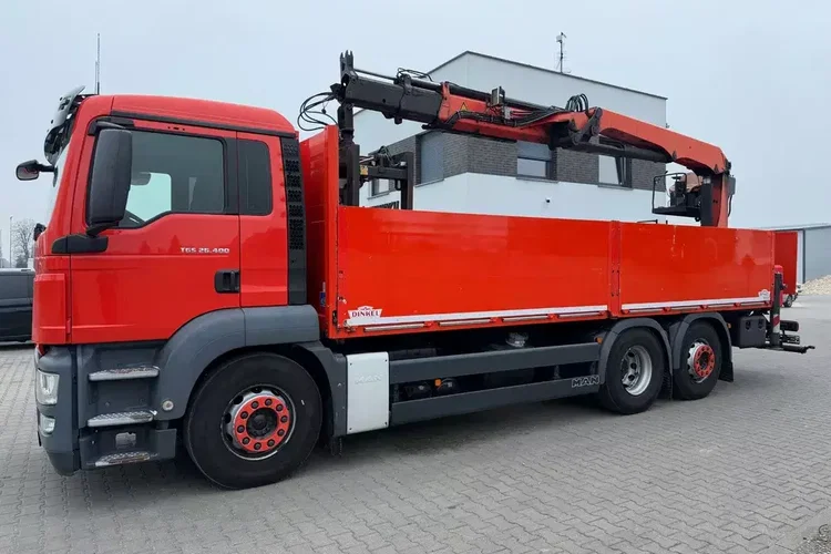 MAN TGS 26.400, , HDS PALFINGER PK18001L zdjęcie 5