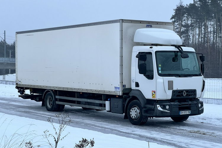 Renault D16 KONTENER 21 Palet, Winda Euro 6 Przebieg Udokumentowany , Winda , Kontener 21 paletowy , Gwarancja E6 zdjęcie 2