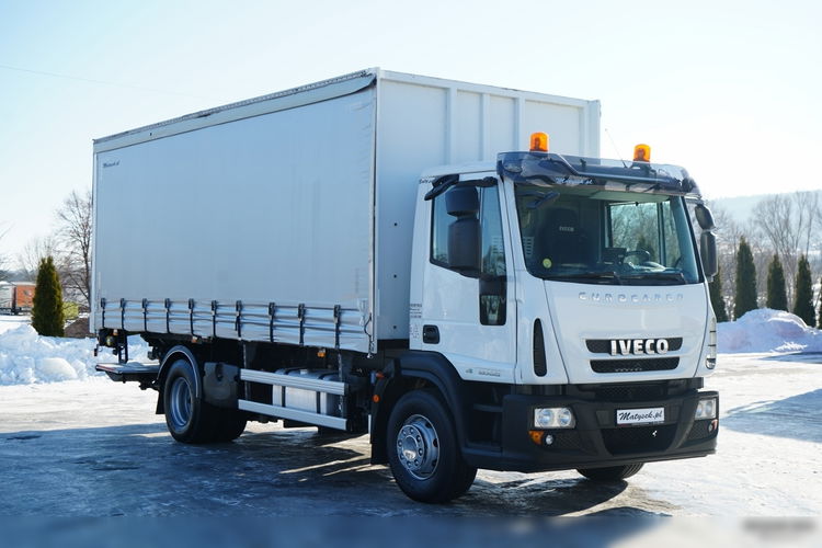 Iveco EUROCARGO 160E25 E6 / FIRANKA - 6 m / SOLÓWKA / WINDA ZAŁADOWCZA / AUTOMAT /  zdjęcie 8
