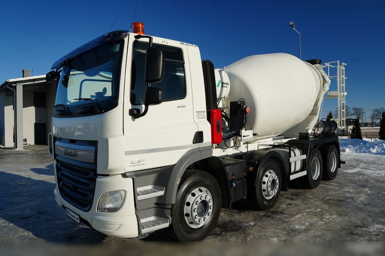 DAF CF 440 / 8x4 / BETONOMIESZARKA SCHWING STETTER / GRUSZKA 9 M3 / AUTOMAT / KAMERA / zdjęcie 2