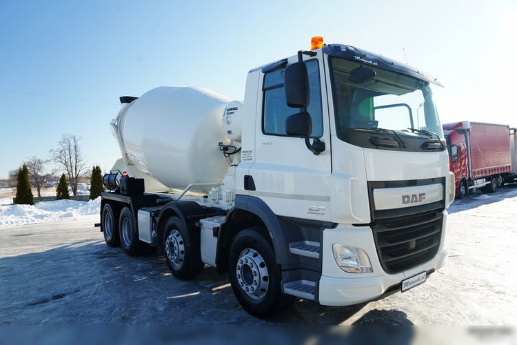 DAF CF 440 / 8x4 / BETONOMIESZARKA SCHWING STETTER / GRUSZKA 9 M3 / AUTOMAT / KAMERA / zdjęcie 7