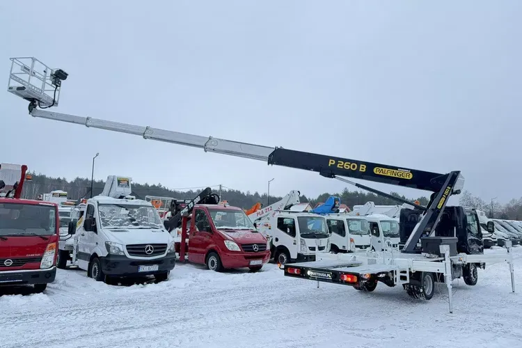 Nissan Cabstar Zwyżka Podnośnik Koszowy PALFINGER P260 B UDT zdjęcie 14