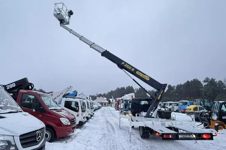 Nissan Cabstar Zwyżka Podnośnik Koszowy PALFINGER P260 B UDT zdjęcie 17