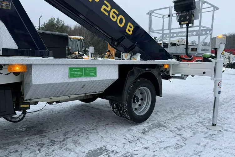 Nissan Cabstar Zwyżka Podnośnik Koszowy PALFINGER P260 B UDT zdjęcie 7