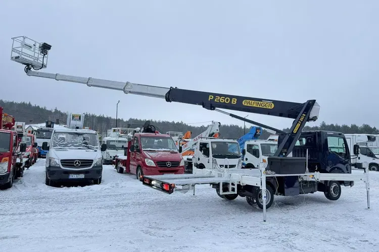 Nissan Cabstar Zwyżka Podnośnik Koszowy PALFINGER P260 B UDT zdjęcie 9