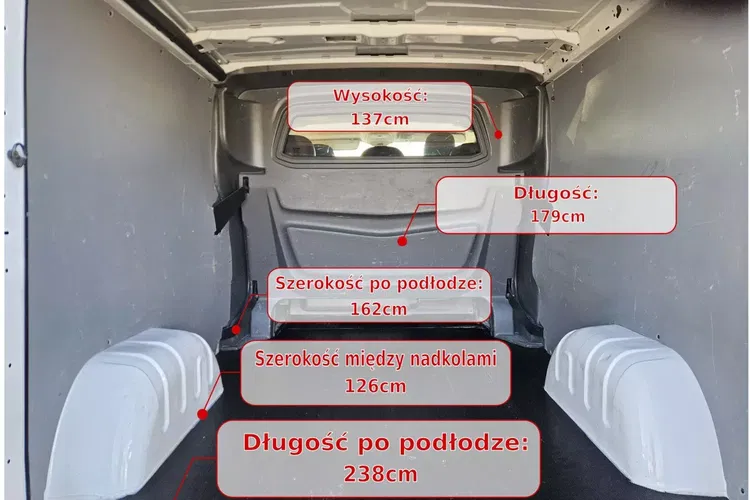 Renault Trafic L2H1 84900zł NETTO Brygadówka 5 osób 2.0dCi/145KM zdjęcie 18