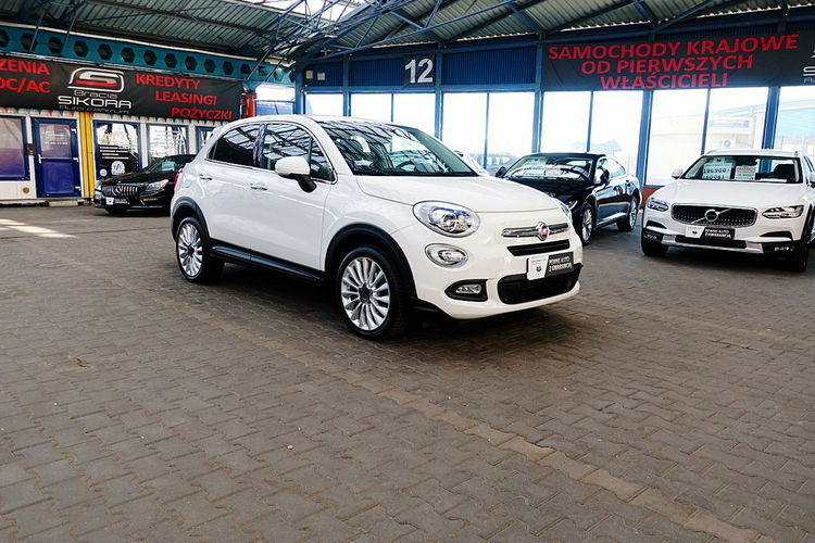 Fiat 500x 1.6Benz+GAZ Skóra+NAVI+PODGRZ.Kier+Fotele+BIXENON KRAJOWY Bezwypadkowy 4x2 zdjęcie 3