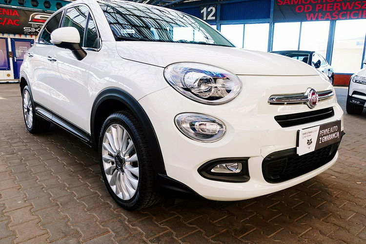 Fiat 500x 1.6Benz+GAZ Skóra+NAVI+PODGRZ.Kier+Fotele+BIXENON KRAJOWY Bezwypadkowy 4x2 zdjęcie 6