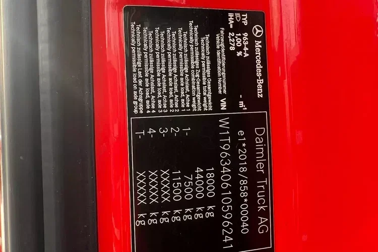 Mercedes ACTROS L prokontraktowy zdjęcie 89