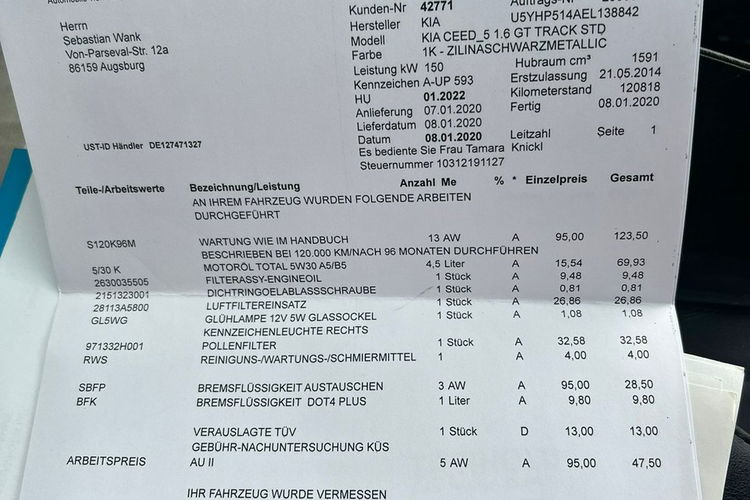 Kia Cee'd GDi Turbo , 2 komplety kół, czujniki park zdjęcie 32