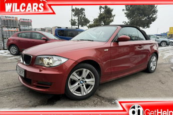 BMW 118 Cabrio, Klimatyzacja, Podgrzewane fotele, Półskóra, Sportsitze