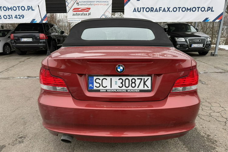 BMW 118 Cabrio, Klimatyzacja, Podgrzewane fotele, Półskóra, Sportsitze zdjęcie 12