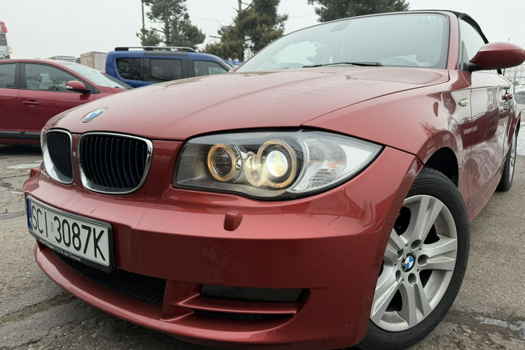 BMW 118 Cabrio, Klimatyzacja, Podgrzewane fotele, Półskóra, Sportsitze zdjęcie 2