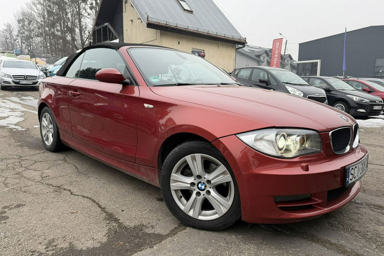 BMW 118 Cabrio, Klimatyzacja, Podgrzewane fotele, Półskóra, Sportsitze zdjęcie 3