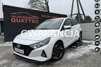 Hyundai i20 48V. Virtualny kokpit. Duży dotykowy wyświetlacz. Kamera cofania.