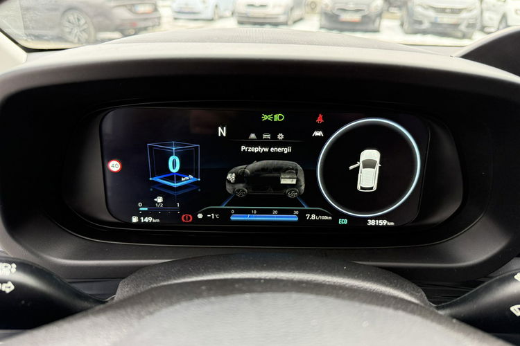 Hyundai i20 48V. Virtualny kokpit. Duży dotykowy wyświetlacz. Kamera cofania. zdjęcie 17