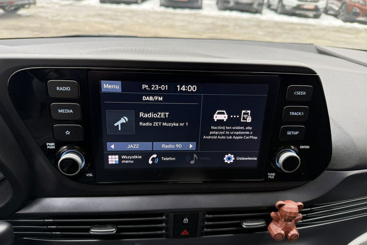 Hyundai i20 48V. Virtualny kokpit. Duży dotykowy wyświetlacz. Kamera cofania. zdjęcie 19