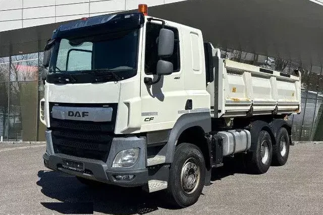 DAF CF 480 6x4 / Meiler Kipper 3-stronny / hydroburta / kab. syp zdjęcie 3