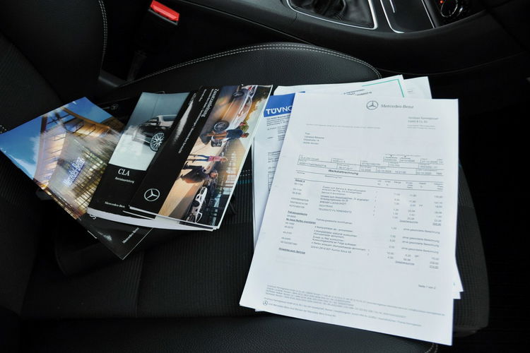 Mercedes CLA 200 1.6i(156KM) AMG Line Full Led Navi Klima Skóry 2xParkt I Wł Alu18"ASO zdjęcie 40