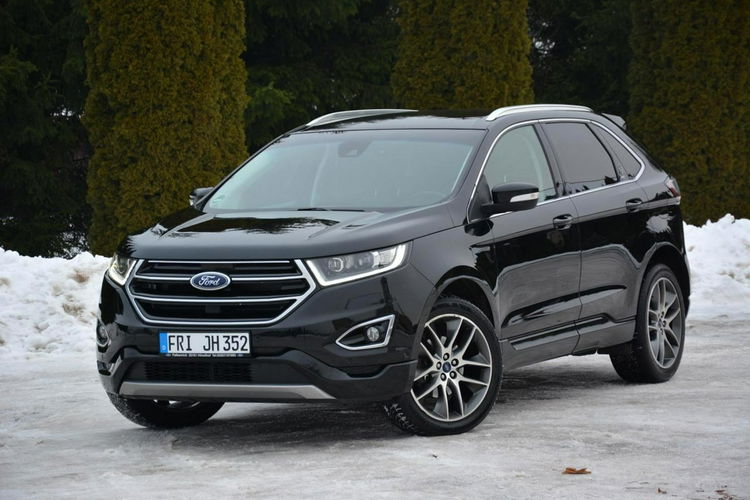 Ford EDGE Titanium Skóry Bi-Xenon Ledy Navi Kamera El klapa El. Fotele ASO Alu20 zdjęcie 2