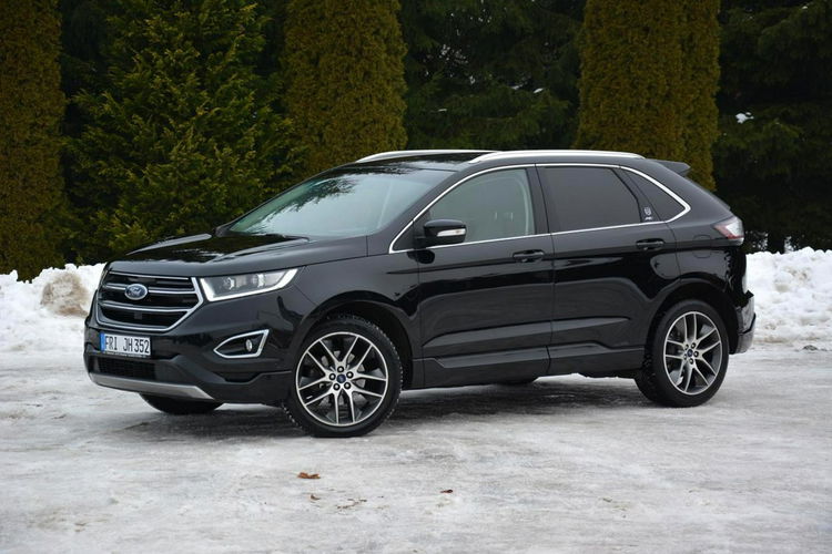 Ford EDGE Titanium Skóry Bi-Xenon Ledy Navi Kamera El klapa El. Fotele ASO Alu20 zdjęcie 3