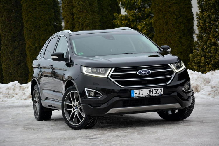 Ford EDGE Titanium Skóry Bi-Xenon Ledy Navi Kamera El klapa El. Fotele ASO Alu20 zdjęcie 8