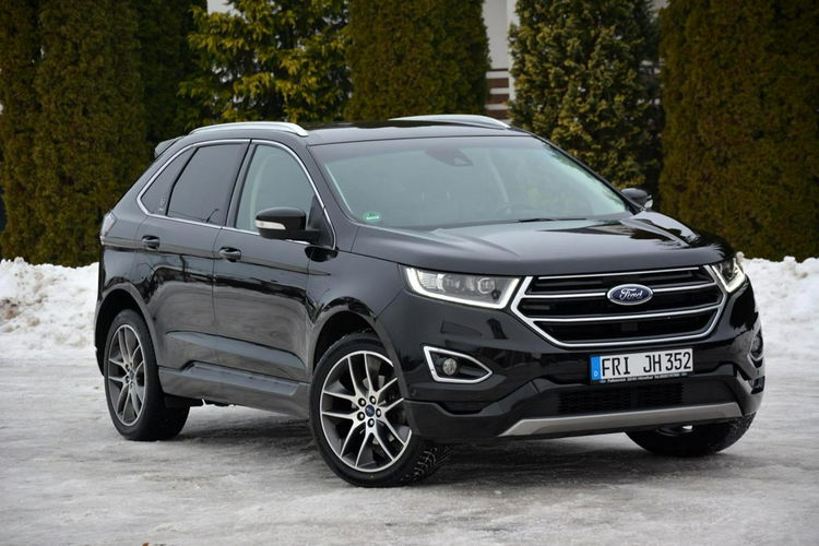 Ford EDGE Titanium Skóry Bi-Xenon Ledy Navi Kamera El klapa El. Fotele ASO Alu20 zdjęcie 9