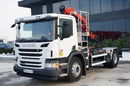 Scania P 250 / 4X2 / SIŁOWNIK DO WYWROTU /  + HDS HMF 635 K2 /  MAX WYSÓW 7 M / STEROWANIE RADIOWE / ROTATOR /  EURO 6  zdjęcie 12