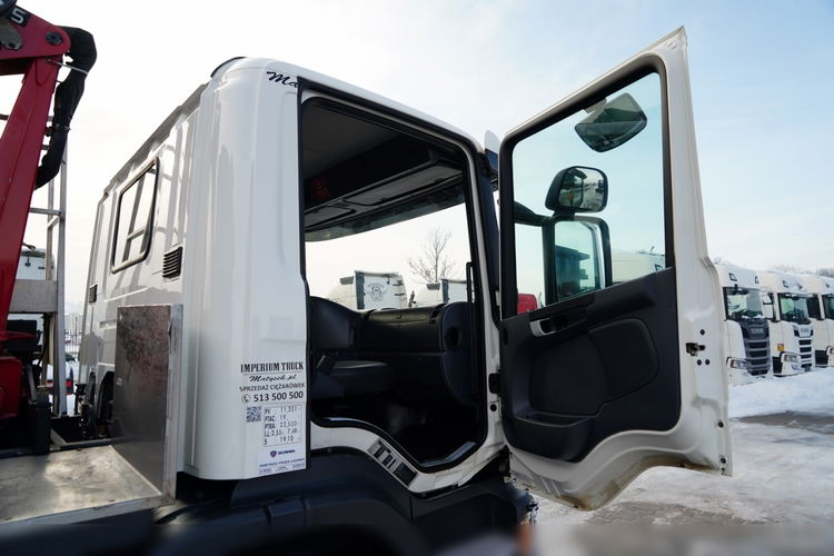 Scania P 250 / 4X2 / SIŁOWNIK DO WYWROTU /  + HDS HMF 635 K2 /  MAX WYSÓW 7 M / STEROWANIE RADIOWE / ROTATOR /  EURO 6  zdjęcie 47