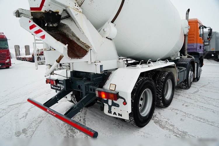 MAN TGA 35. 360 / 8x4 / LIEBHERR 9m3 / BETONOMIESZARKA / GRUSZKA / UAL / BETONIARKA zdjęcie 15