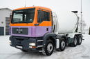 MAN TGA 35. 360 / 8x4 / LIEBHERR 9m3 / BETONOMIESZARKA / GRUSZKA / UAL / BETONIARKA zdjęcie 4