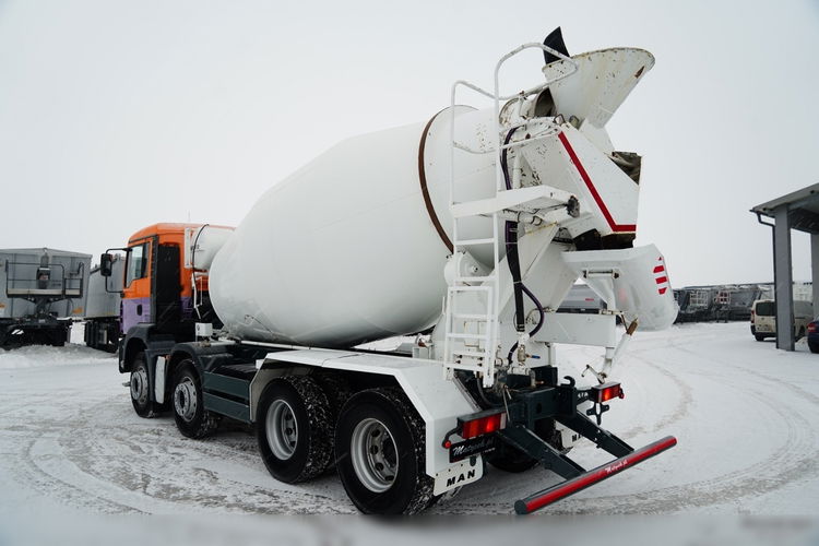 MAN TGA 35. 360 / 8x4 / LIEBHERR 9m3 / BETONOMIESZARKA / GRUSZKA / UAL / BETONIARKA zdjęcie 7