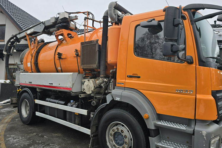 Mercedes AXOR 4X2 / WUKO Asenizacyjny FFG Elegant WUKO do zbierania odpadów / czyszczenia kanalizacji FFG zdjęcie 4