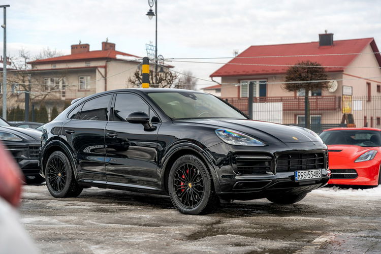 Porsche Cayenne GTS 4.0 V8 460KM / Black Edition / Sport Design / Carbon / Konwersja EU Fv zdjęcie 1