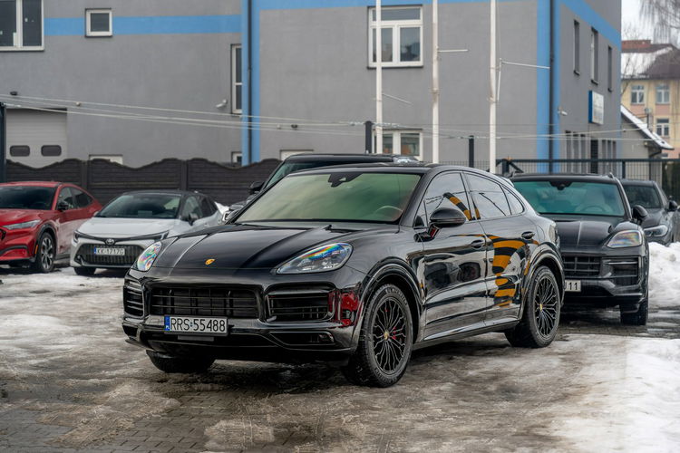 Porsche Cayenne GTS 4.0 V8 460KM / Black Edition / Sport Design / Carbon / Konwersja EU Fv zdjęcie 3