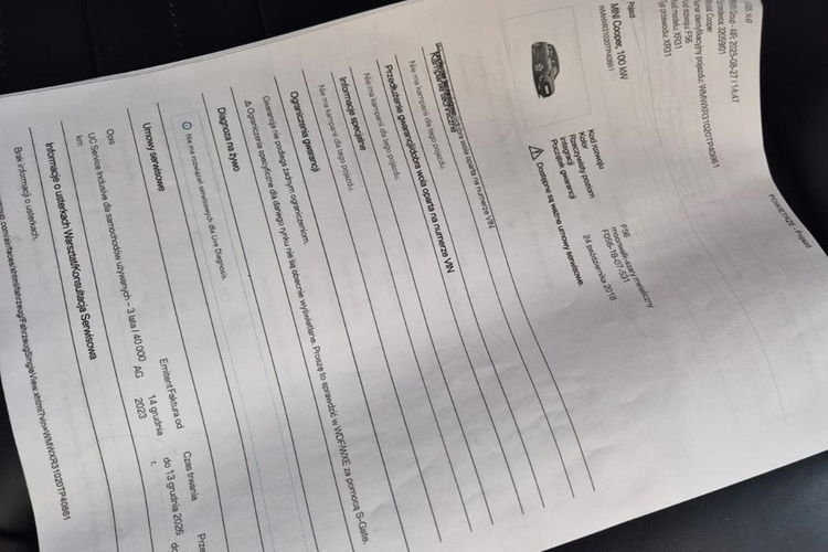 Cooper MINI Cooper Yours Trim / 30 TKM / zdjęcie 40