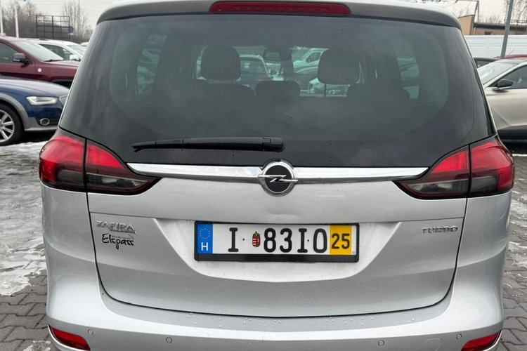 Opel Zafira 1.4 t 140 KM Stan BDB Malutki przebieg Gwarancja zdjęcie 12