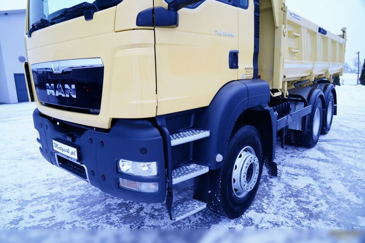 MAN TGS 33.440 / 6X4 / 3 STRONNA WYWROTKA / 2x HYDROBURTA / MEILLER KIPPER / UAL zdjęcie 19