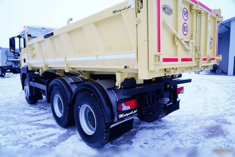 MAN TGS 33.440 / 6X4 / 3 STRONNA WYWROTKA / 2x HYDROBURTA / MEILLER KIPPER / UAL zdjęcie 21