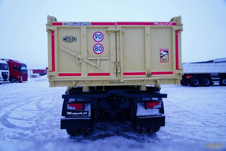 MAN TGS 33.440 / 6X4 / 3 STRONNA WYWROTKA / 2x HYDROBURTA / MEILLER KIPPER / UAL zdjęcie 22